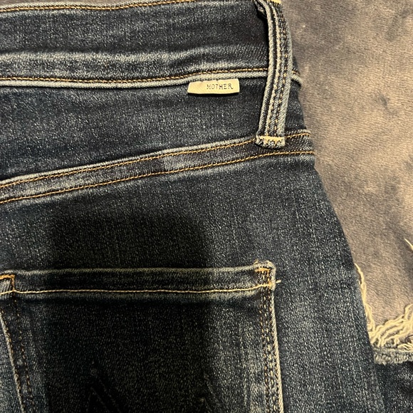 MOTHER THE TRIPPER ANKLE FRAY in change is in the air - Picture 12 of 14